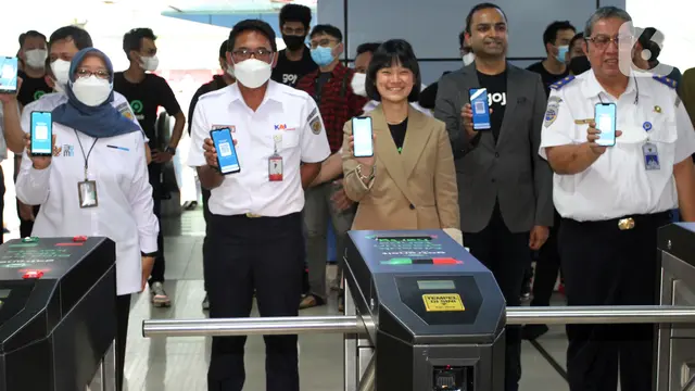 Kolaborasi GoTo dan KCI Mengajak Masyarakat Menggunakan Transportasi Publik