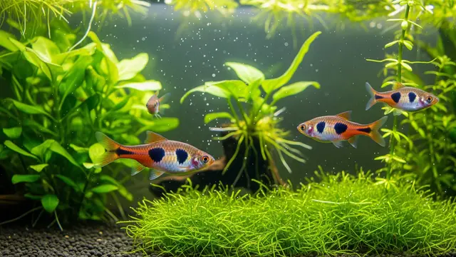 Ilustrasi Ikan Harlequin Rasbora/Gemini AI