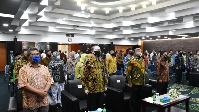 Gus Jazil sapaan akrab Jazilul saat menjadi Narasumber pada acara Launching dan bedah buku "SDM Unggul Indonesia Maju"
