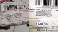 6 Nama Penerima Paket Barang Ini Nyeleneh Banget, Bikin Ketawa (Sumber: Twitter/@txtdrikurir)