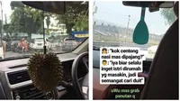 Dari barang nyeleneh, bentuk gantungan sebagai hiasan mobil ini bikin ketawa. (Sumber: Instagram/@dramaojol.id/@ketoprak_jowo)