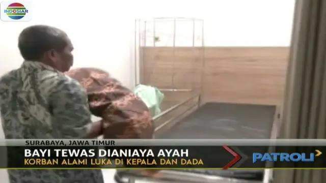Polisi Tangkap Ayah Pembunuh Anak Kandung di Surabaya