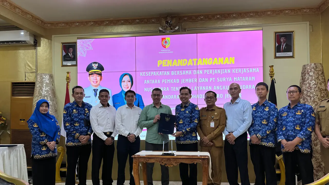 Pemkab Jember dan Fly Jaya Air Sepakati Penerbangan Permanen Jember-Jakarta Mulai 11 November 2025