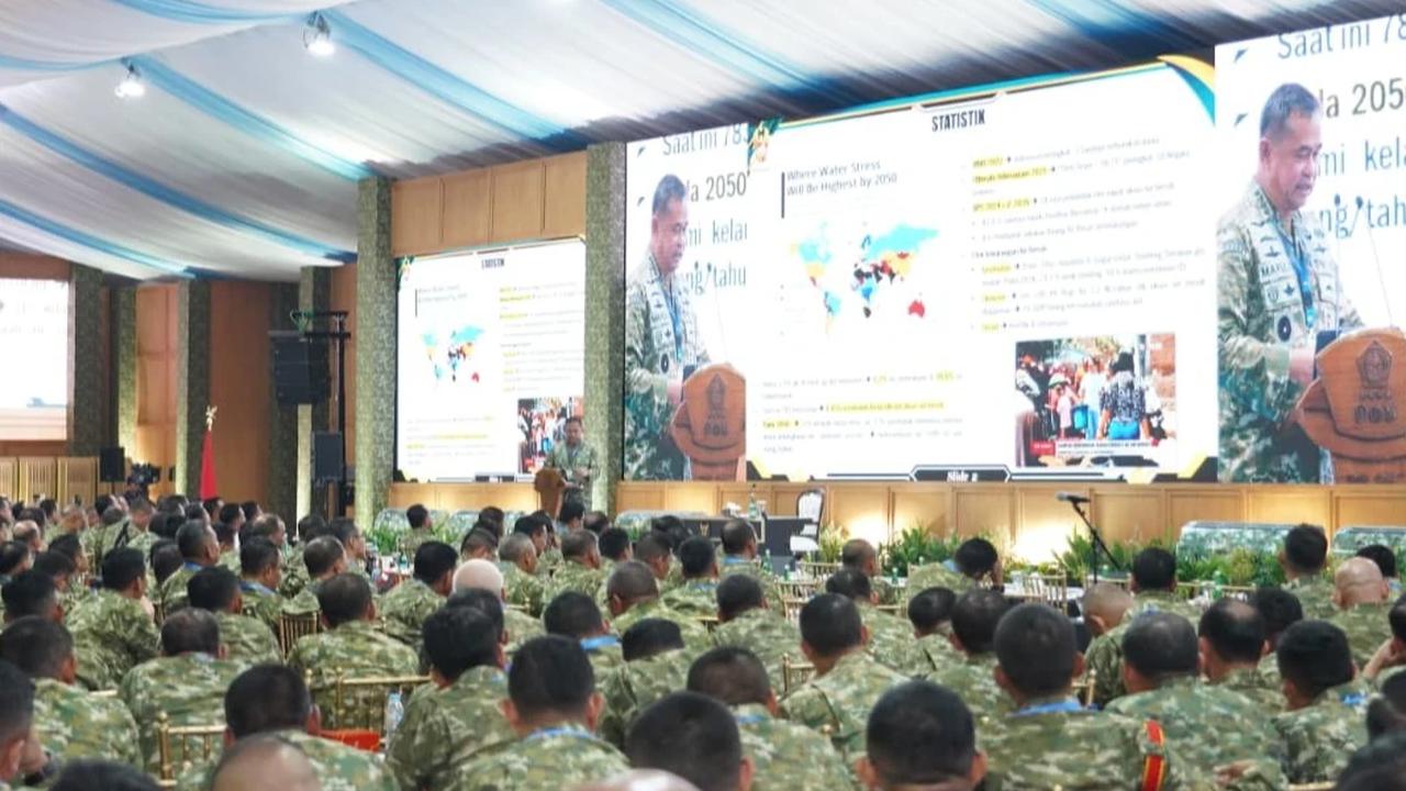 FOTO: Kasad Paparkan Program TNI AD untuk Kesejahteraan Warga