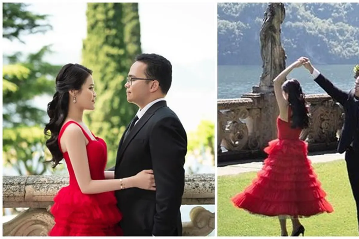 7 Potret Prewedding Fritz Hutapea dan Giovani di Paris, Anak Hotman paris yang Curi Perhatian