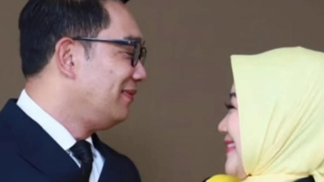 Momen manis Atalia-Ridwan Kamil