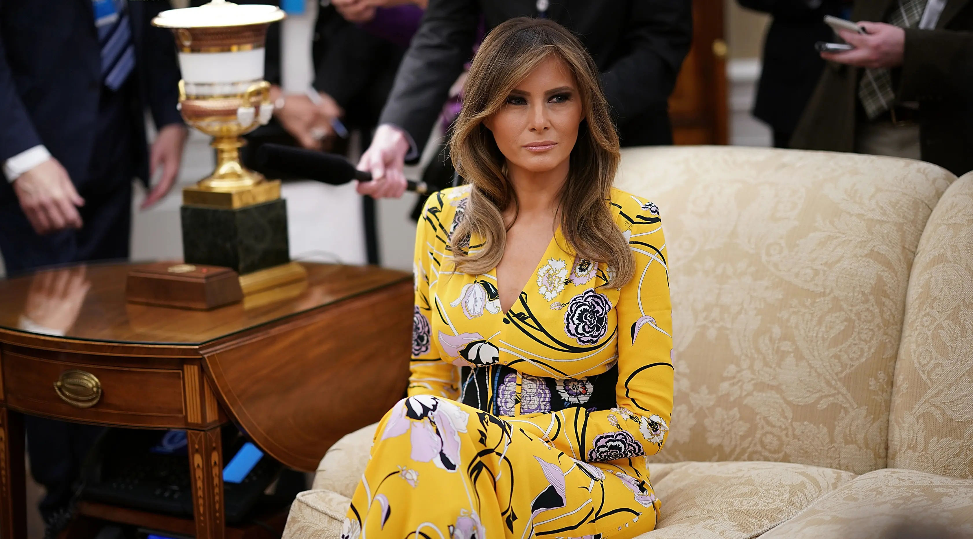 Melania Trump Sambut PM India