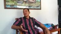 Juru bicara keluarga Merry Utami, Priyono (Liputan6.com/ Reza Kuncoro)
