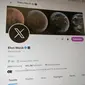 Elon Musk Ubah Foto Profil Twitter dengan Logo X, Begini Tampilannya. (Liputan6.com/ Yuslianson)