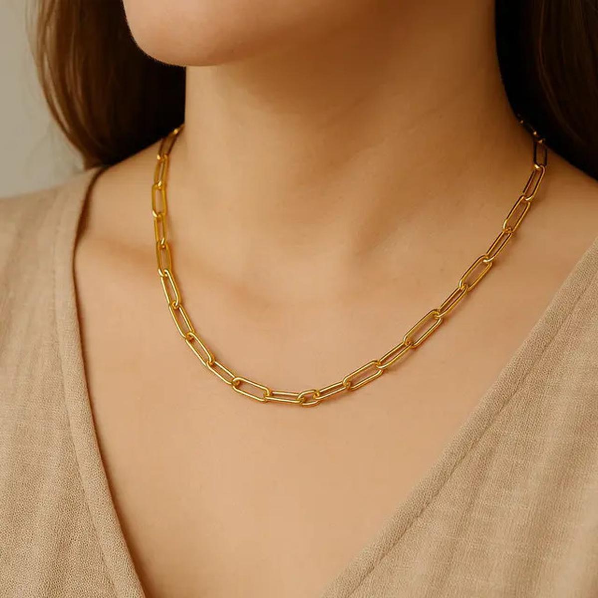 7 Model Kalung Emas 3 Gram Terbaru untuk Leher Pendek, Bantu Tampil Elegan di 2025