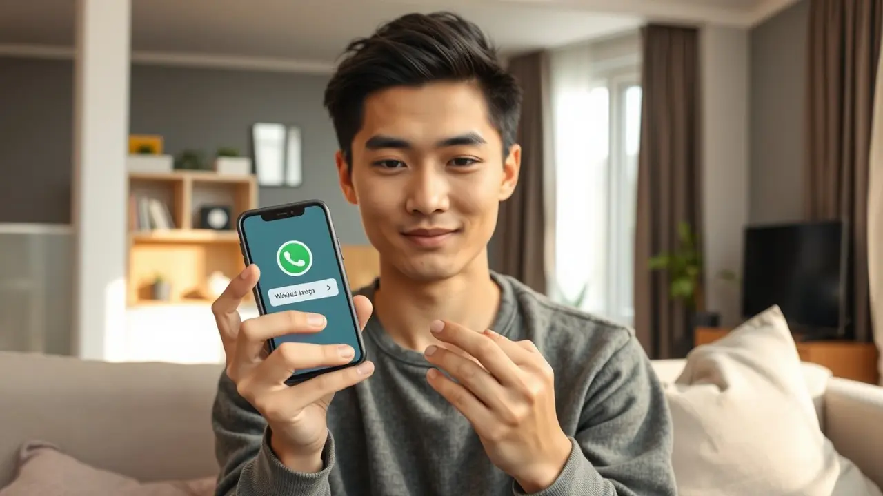 cara membuat wa centang 1 di wa biasa