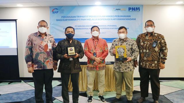 Kolaborasi PNM dan SMF dalam Mendorong Pembiayaan Mikro Perumahan Karyawan PNM