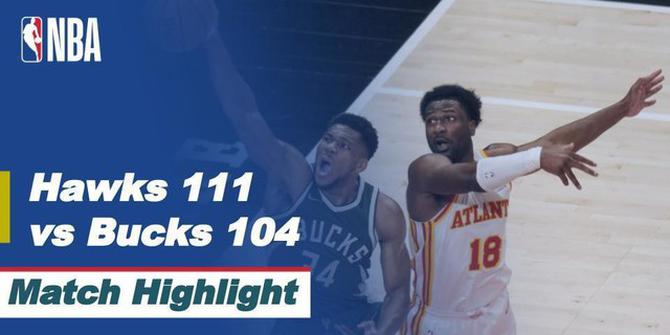 VIDEO: Atlanta Hawks Raih Kemenangan Saat Jumpa dengan Milwaukee Bucks di NBA Hari Ini