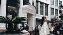Dalam momen liburan lebaran ini memang banyak selebriti menggunakan waktunya untuk liburan ke luar negeri. Amerika Serikat memang menjadi salah satu destinasi tujuan banyak seleb, seperti saat ada marathon di Kota Boston. (Liputan6.com/IG/@gegeelisa94)