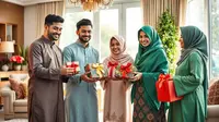 caption jualan hampers lebaran ©Ilustrasi dibuat AI