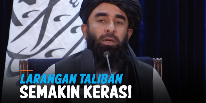 VIDEO: Semakin Keras! Taliban Larang Warga Afghanistan Tinggalkan Negaranya
