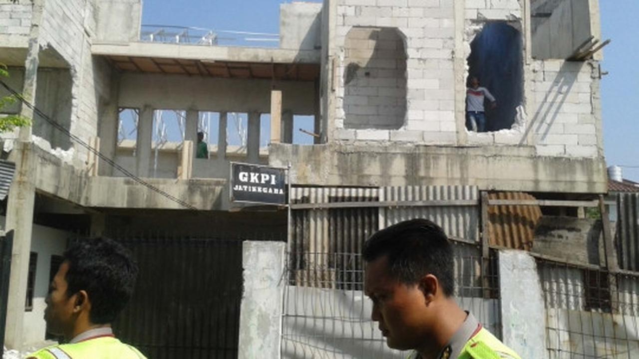 Tidak miliki izin, GKPI di Jatinegara dibongkar
