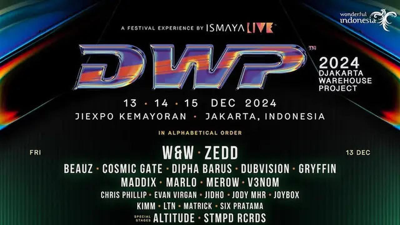 DWP 2024, Ketahui Tanggal dan Lokasi Perayaan Musik Elektronik Paling Hits di Asia!