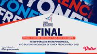 Jadwal dan Live Streaming Final French Open 2021 (Sumber : dok. Vidio.com)