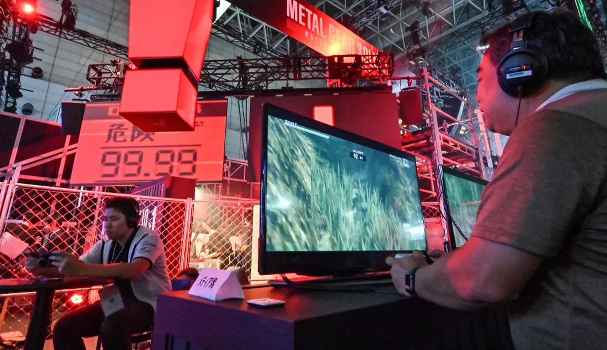 Di Tokyo Game Show 2023, mereka akan mendemonstrasikan game-game baru, mencoba barang edisi terbatas, dan menikmati pertunjukan menarik lainnya. (Richard A.Brooks/AFP)