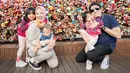 Natasha Rizky dan keluarga liburan di Korea. (Instagram/natasharizkynew)