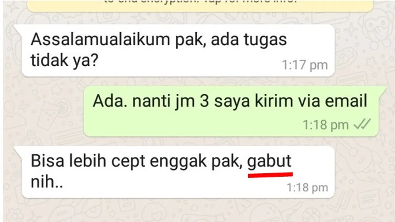 5 Chat Minta Tugas Ini Bikin Geleng Kepala Sekaligus Geregetan