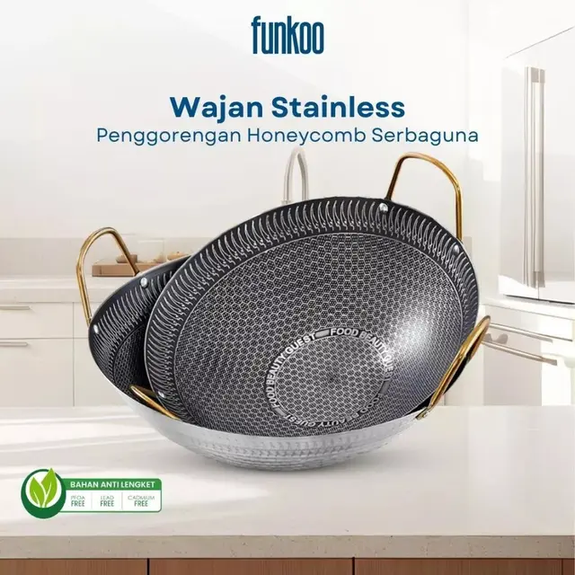 8 Rekomendasi Wajan Stainless Steel Anti Lengket Terbaik, Awet Tak Mudah Gosong