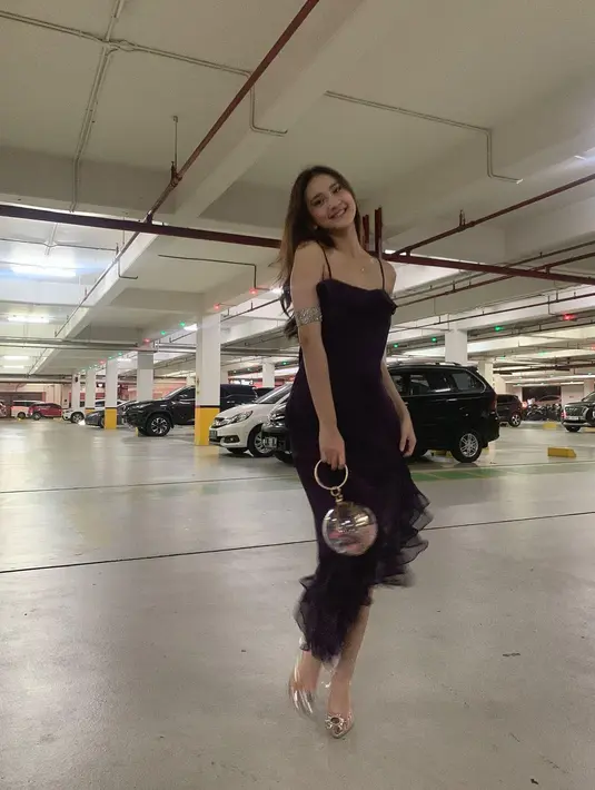 Baru-baru ini ia menghadiri sebuah acara dan berdandan cantik dengan dress hitam. [Instagram @harleyavaprinci]