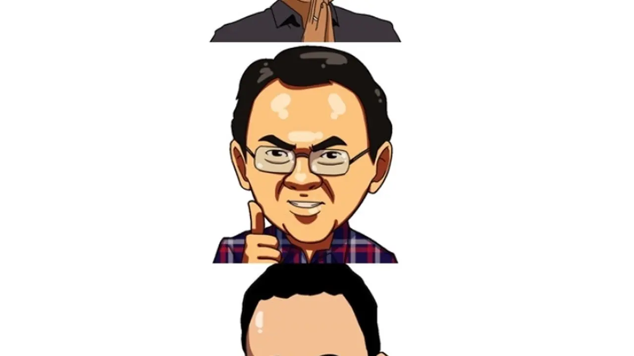 [Bintang] 3 Alasan Kamu Harus Unduh Stiker Cagub dan Cawagub DKI di BBM!