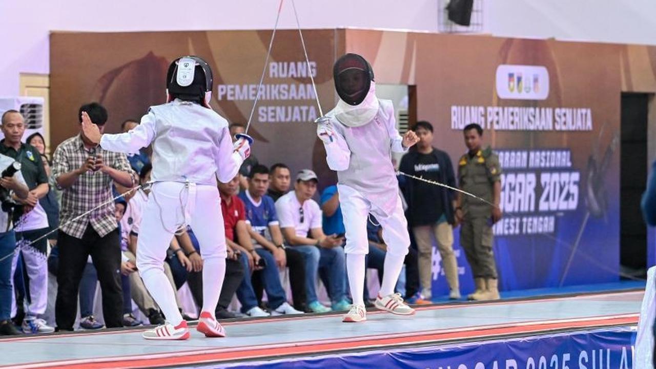 Gubernur Sulawesi Tengah Buka Kejurnas Anggar 2025: Komitmen Dukung Pembinaan Olahraga Nasional