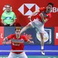 Marcus Fernaldi Gideon / Kevin Sanjaya Sukamuljo melaju ke final Denmark Terbuka 2019. (dok. PBSI)