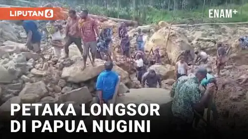 VIDEO: Petaka Longsor di Papua Nugini Renggut Lebih dari 670 Nyawa