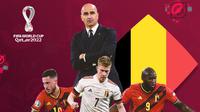 Piala Dunia - Ilustrasi Timnas Belgia (Bola.com/Adreanus Titus)