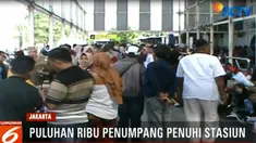Bahkan hari ini, PT Kereta Api Indonesia memberangkatkan 24 kereta dengan berbagai tujuan di Jawa Barat, Jawa Tengah, dan Jawa Timur.