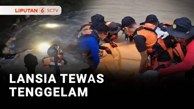 Lansia Tewas Tenggelam