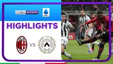 Berita video highlights Liga Italia, AC Milan meraih hasil imbang saat melawan Udinese, Sabtu (26/2/22)