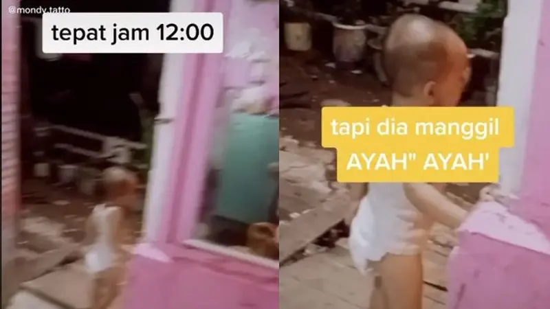 Panggil Nama Mendiang Ayah di Jam 12 Malam, Tingkah Anak Ini Bikin Merinding