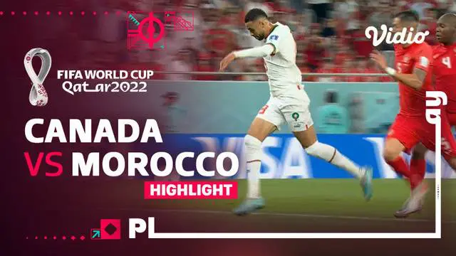 Berita video highlights pertandingan Grup F Piala Dunia 2022, antara Kanada melawan Maroko, Kamis (1/12/22). Maroko menjadi juara grup setelah menang dengan skor 2-1.