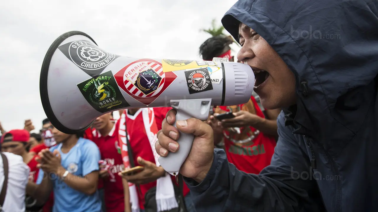 Suporter Timnas Indonesia U-22