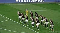 Aksi Kocak Pemain Milan Menari Haka Tuai Kecaman