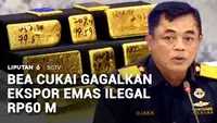 Bea Cukai Gagalkan Ekspor Emas Ilegal Rp60 M