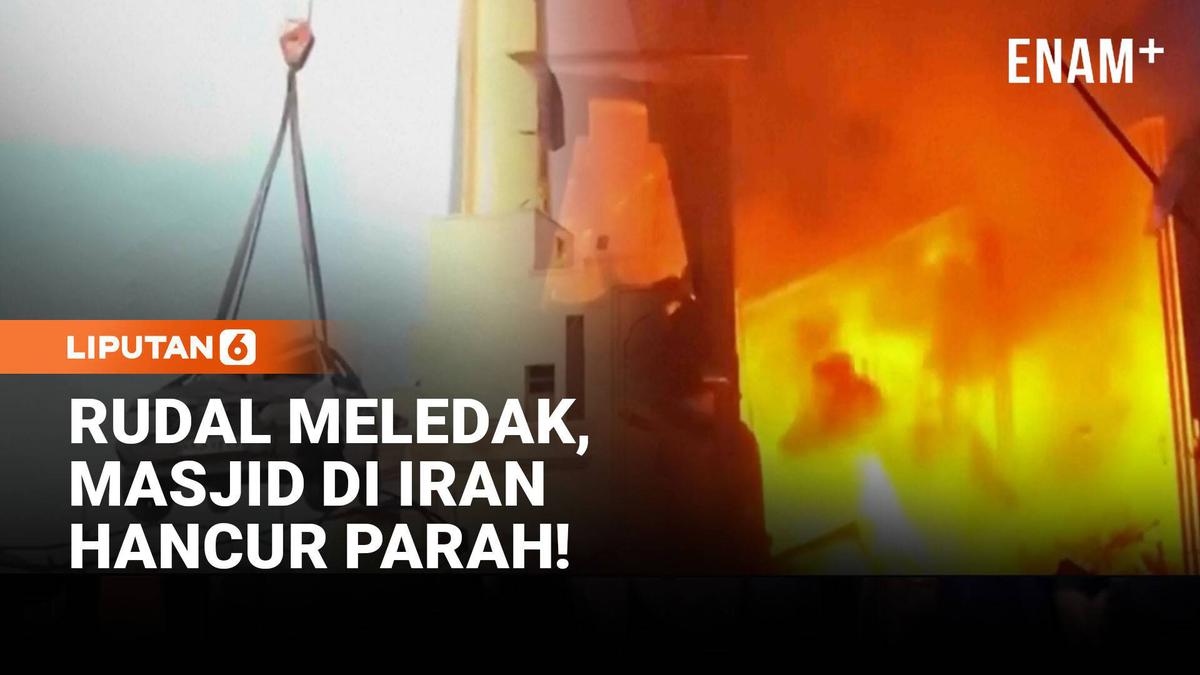 Serangan AS-Israel Hantam Masjid di Iran, Hancur Parah!