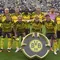 Para pemain Borussia Dortmund berbaris untuk foto tim sebelum pertandingan Grup F Piala Dunia Antarklub antara Fluminense dan Borussia Dortmund di East Rutherford, N.J., Selasa, 17 Juni 2025. (AP Photo/Frank Franklin II)&nbsp;