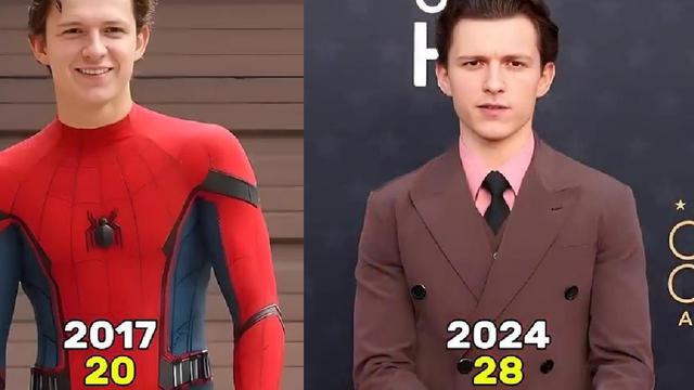 Potret Dulu dan Kini Pemeran Spider-Man Home Coming 2017 (credit: Youtube/MovieStarBytes15)