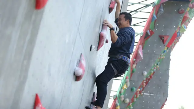 Menpora Optimis Panjat Tebing Penuhi Target Emas di Asian Games 2018.