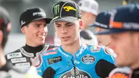 Pembalap Moto2, Joan Mir, jadi kandidat pendamping Marc Marquez di Repsol Honda pada MotoGP 2019. (MotoGP.com)