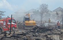 Penyebab Kebakaran Permukiman Bedeng Denpasar Sulit Padam