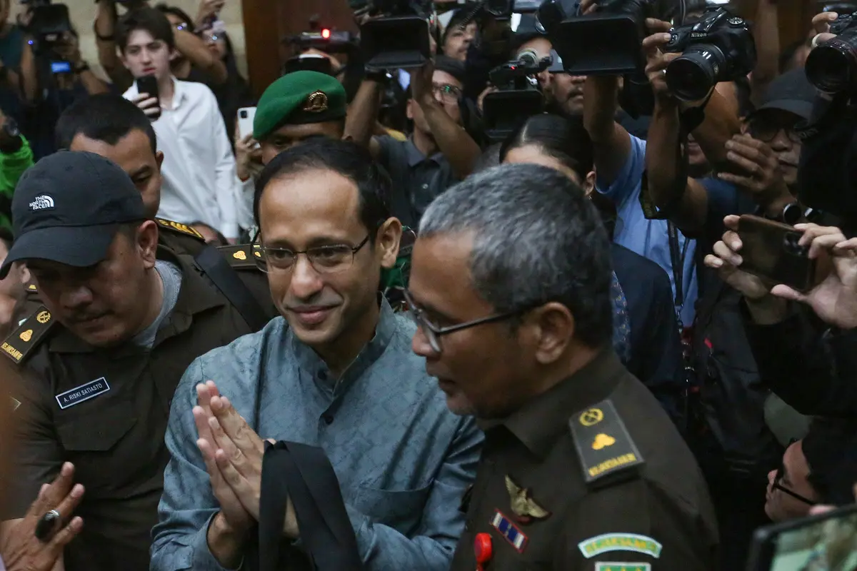 Dua Kali Tertunda, Nadiem Makarim Akhirnya Hadir dalam Sidang Dakwaan Kasus Chromebook