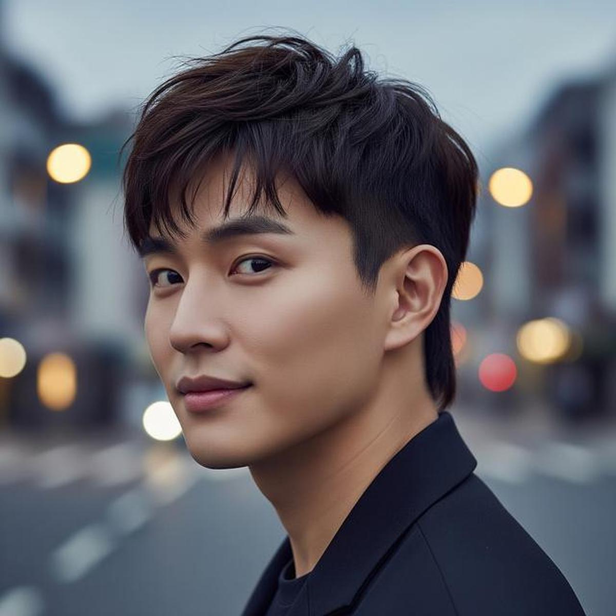 7 Model Rambut Pria Korea Mullet Pendek yang Jadi Favorit di 2025, Siap Tampil Keren