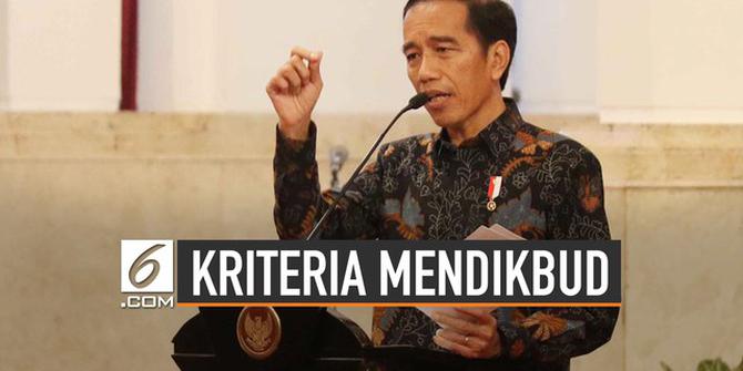 VIDEO: Kriteria Calon Mendikbud Ala Jokowi
